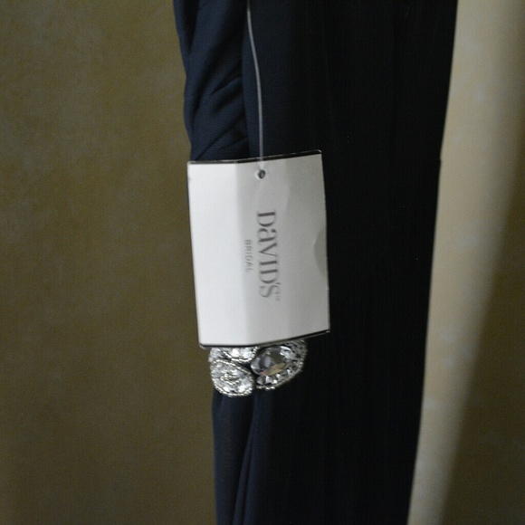David's Bridal Navy Gown - Picture 7 of 8